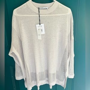 Agnona lightweight long sleeve top - size XS